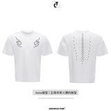 Spine Embroidered Fitted T-Shirt - product image 5