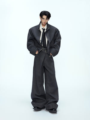 Washed Canvas Harrington Jacket - product image 1