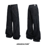 Washed Black Wide-Leg Jeans - product image 5