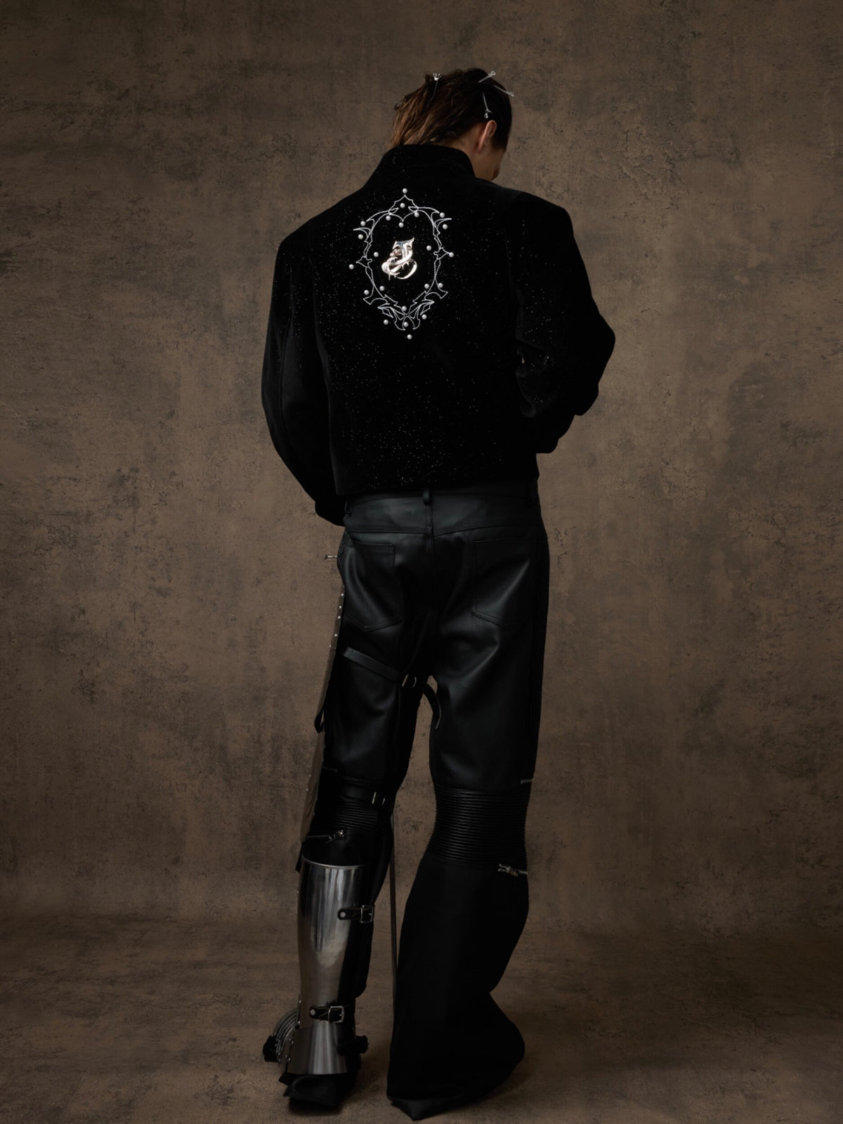 Fine-Glitter Metal Button Jacket - product image 5