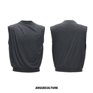 Modal Cotton Sleeveless Embroidered Tee - product image 5