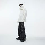 Split-Neck Oversized Knit Sweater - product image 5