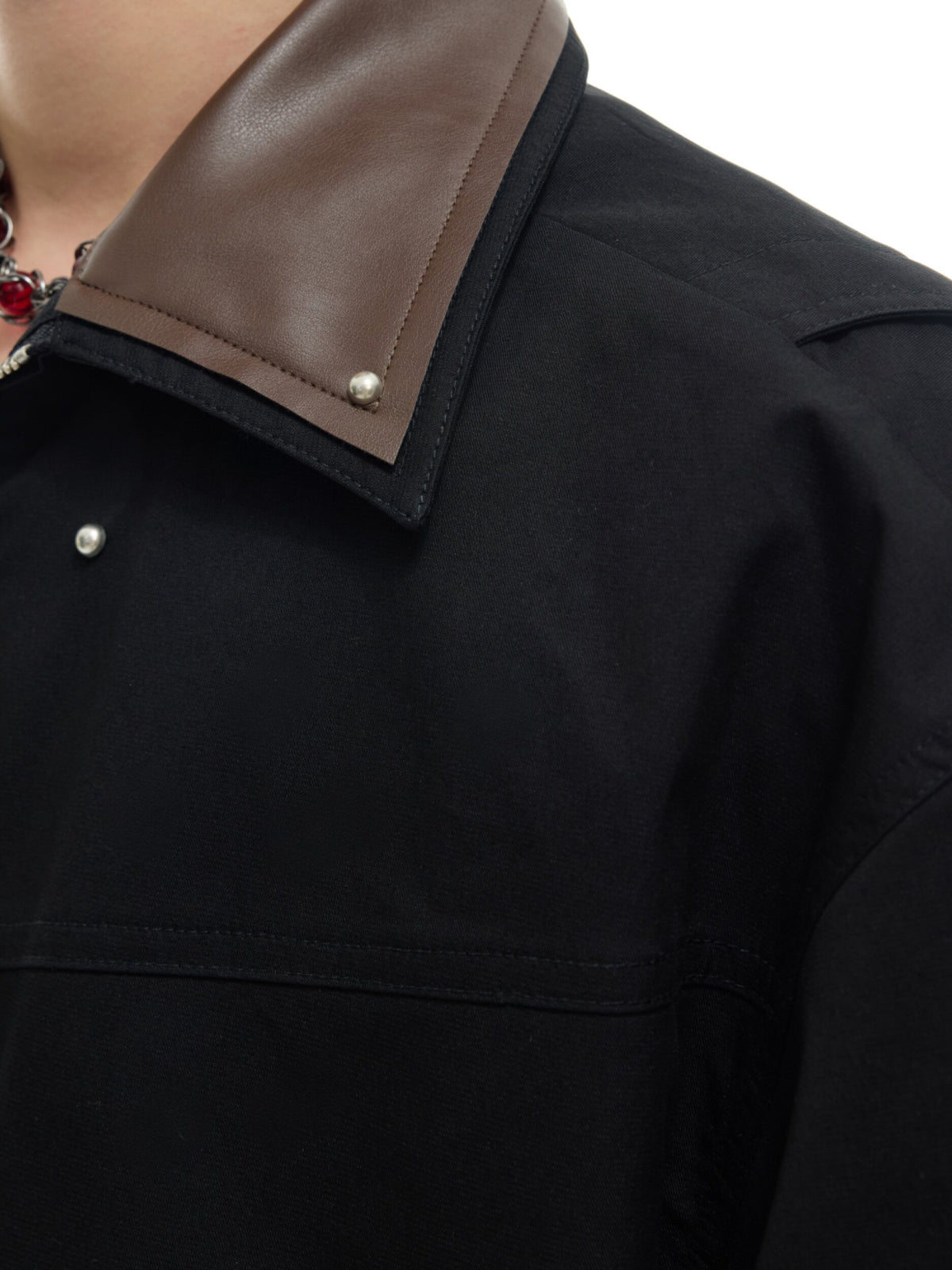 PU-Panel Short-Sleeve Jacket - product image 5