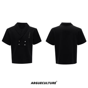 V-Neck Structured Shirt and Trouser Set - product image 5