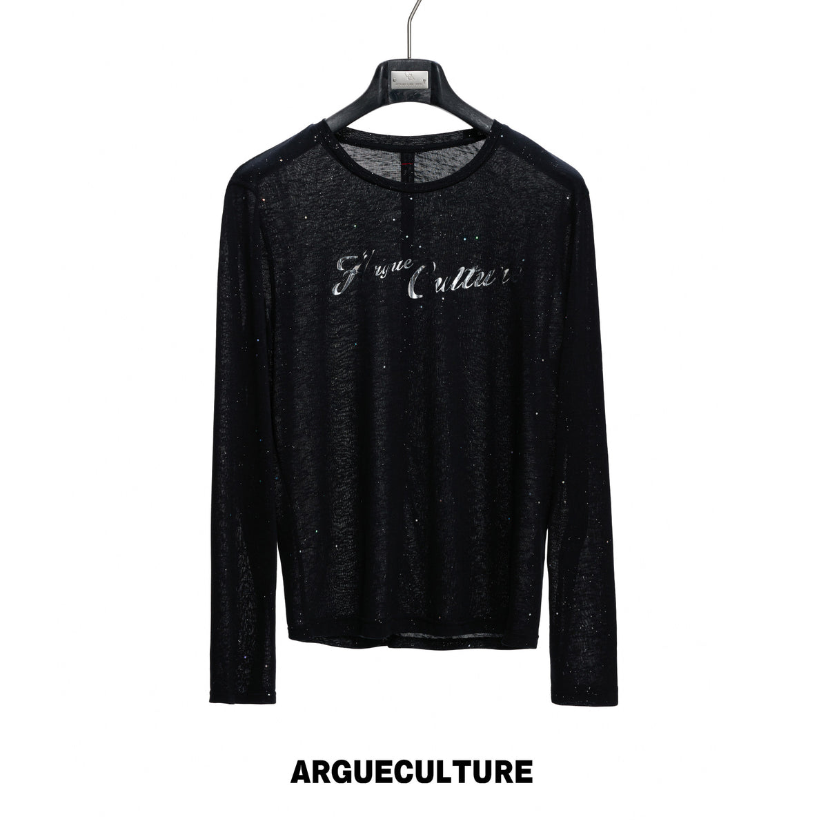 Star-Speckled Lyocell Long Sleeve T-Shirt - product image 5