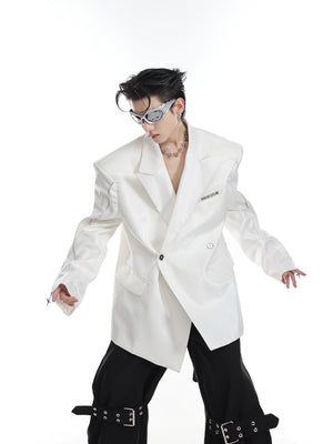 Liquid Metal Short-Sleeve Suit Jacket - product image 3
