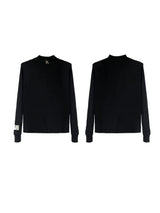 Embossed Graphic Turtleneck Top - product image 5
