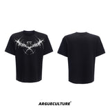Metal Rivet Embroidery Relaxed T-Shirt - product image 5