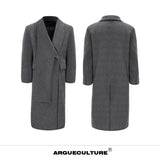 Metal Strap Longline Coat - product image 5