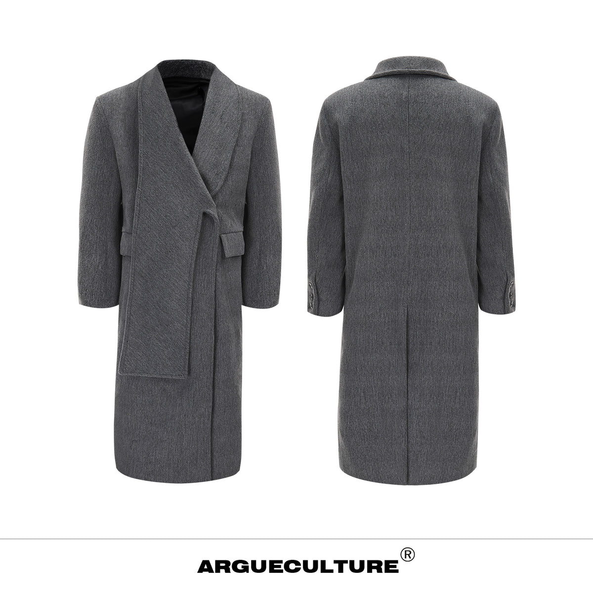 Metal Strap Longline Coat - product image 5