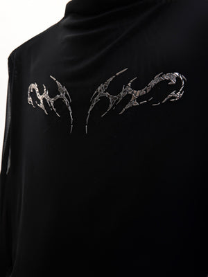 Embossed Mesh Long-Sleeve Tee - product image 4
