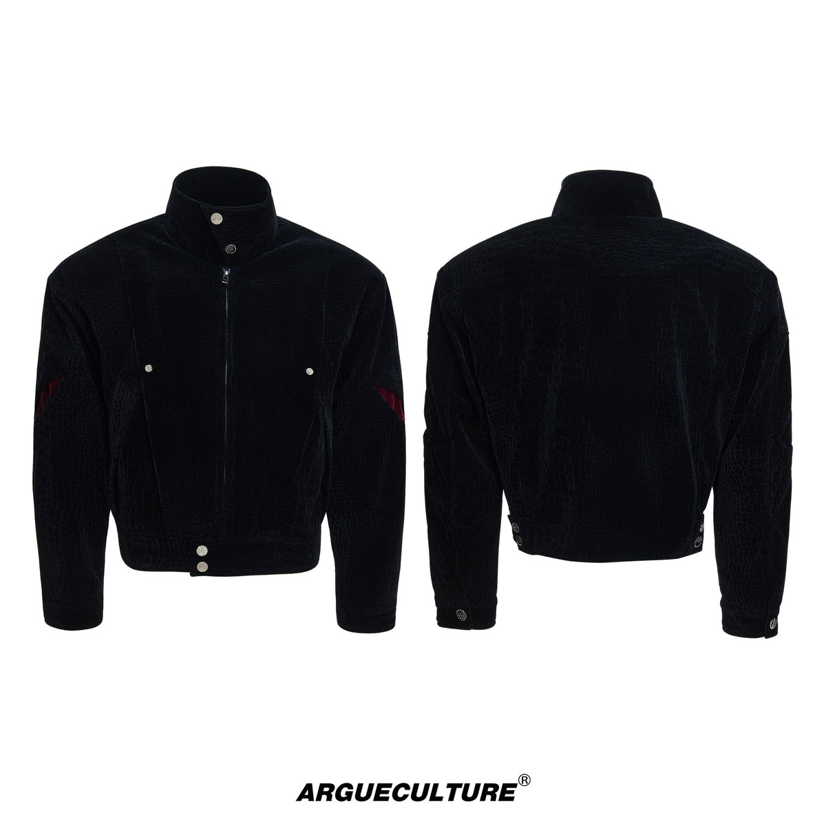 Textured Contrast Short Jacket - product image 5