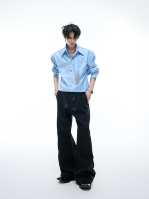 Tie-Panel Structured Shirt - product image 4