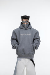 Deconstructed High-Neck Sequin Hoodie - product image 3