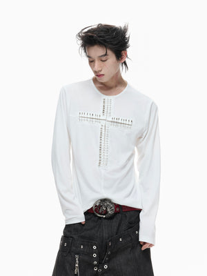 Pin Cross Long-Sleeve Top - product image 1