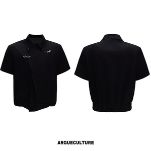 Asymmetric Layered Jacket & Trousers - variant image 6