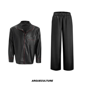 Printed Acetate Pajama Set - product image 5