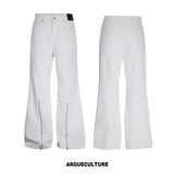 Washed Distressed Flare Jeans - product image 5