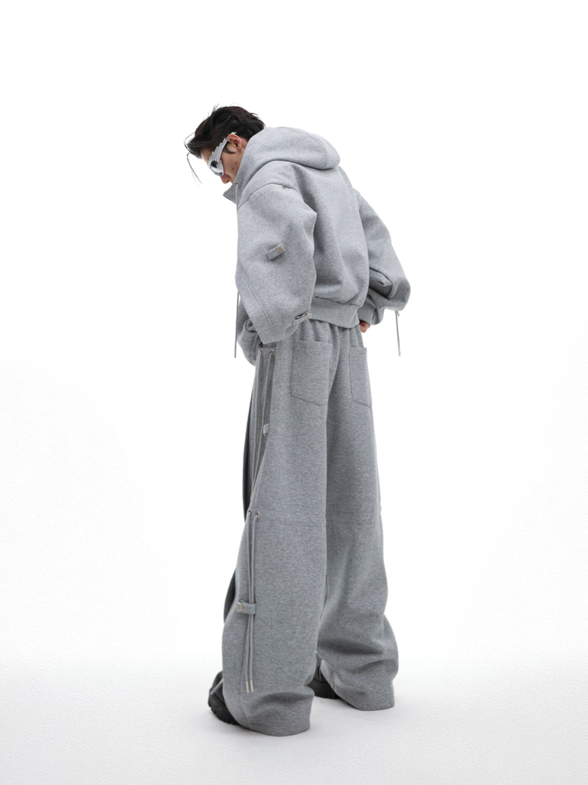 Deconstructed Drawstring Hoodie - product image 3