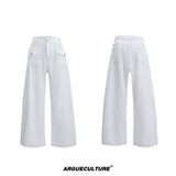 Pearl-Trimmed Collarless Utility Suit - product image 5