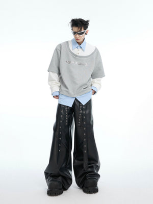 Color-Blocked Three-Piece Long-Sleeve T-Shirt - product image 5