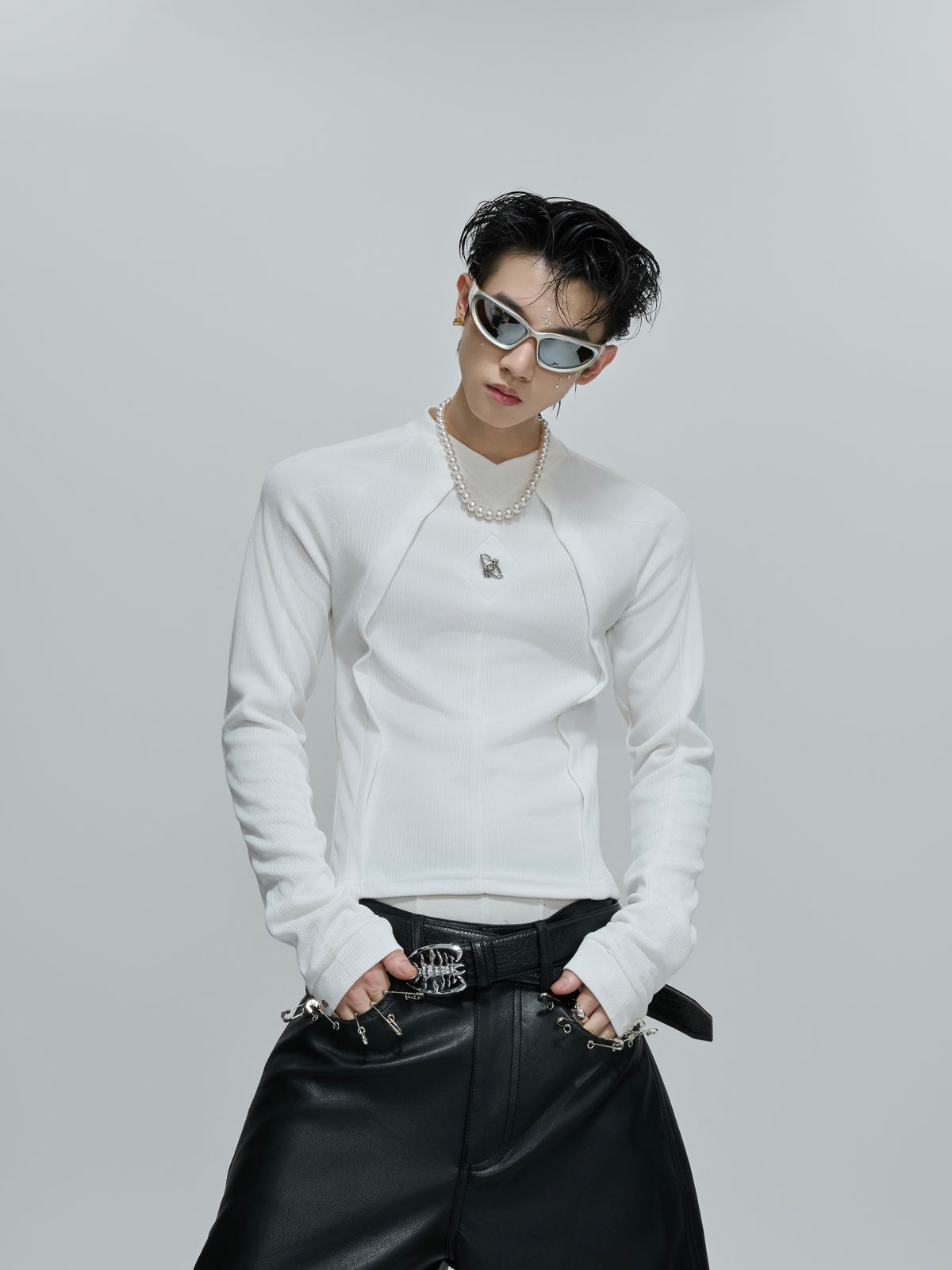 Deconstructed Panel Long-Sleeve Tee - product image 5