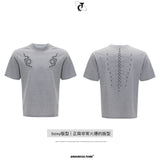Spine Embroidered Fitted T-Shirt - product image 5