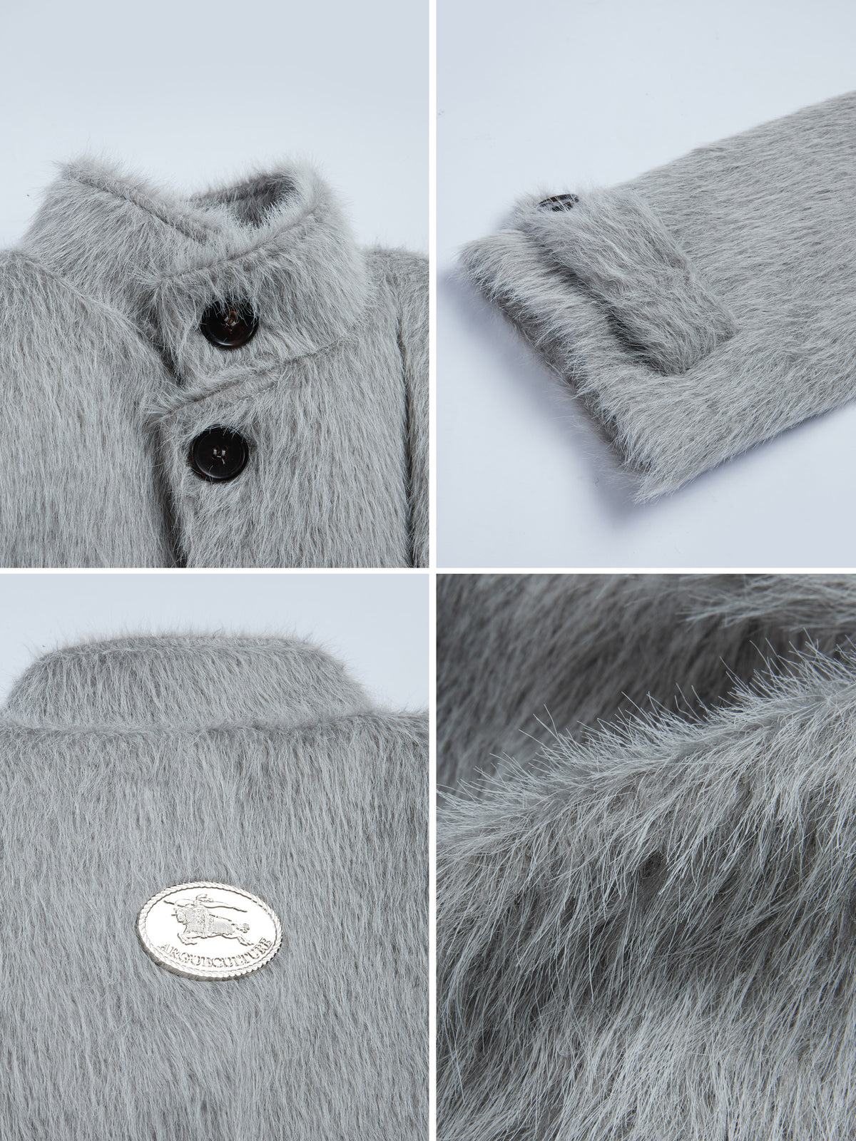 Deconstructed Wool-Blend Long Coat - product image 5