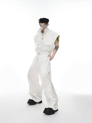 High-Rise Straight-Leg Trousers - product image 2