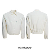 Wheat-Grain Texture Jacket & Straight Pants - variant image 8