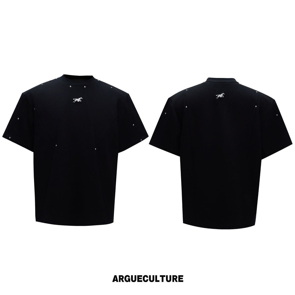 Rivet-Detail Boxy T-Shirt - product image 5