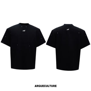 Rivet-Detail Boxy T-Shirt - product image 5