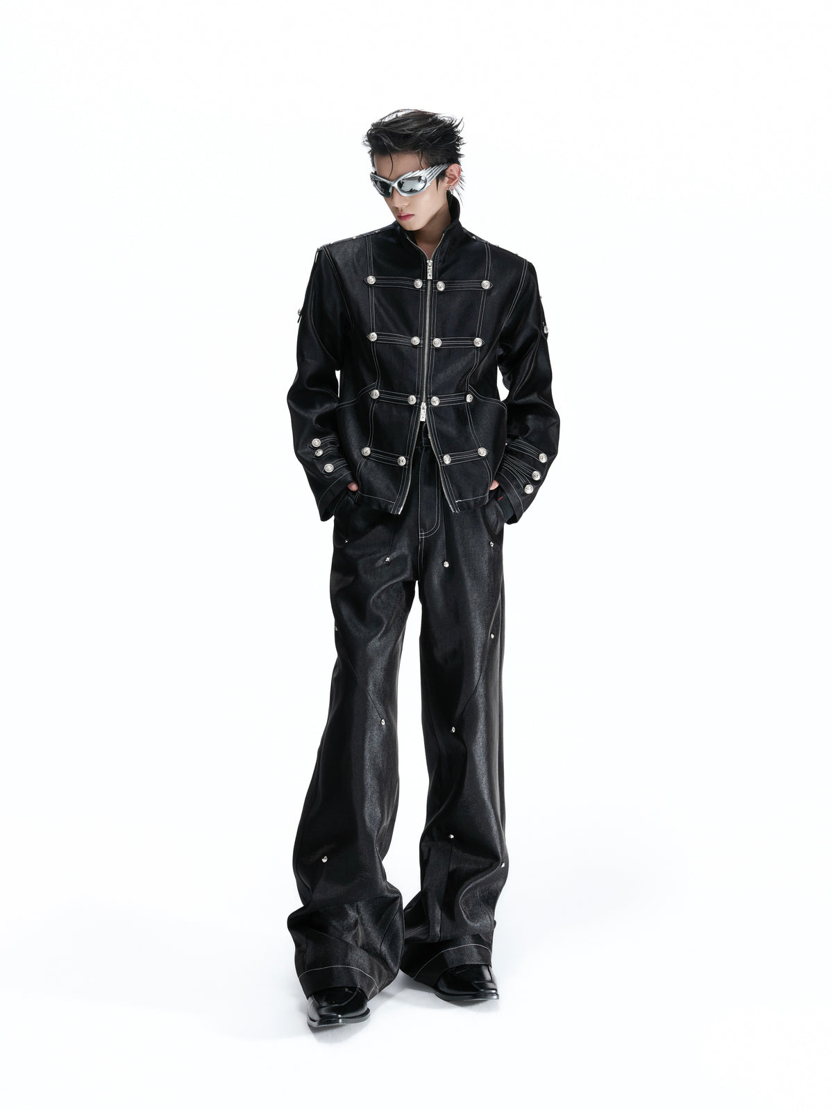 Napoleon Trim Jacket & Straight Pants - product image 1