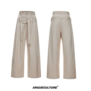 High-Rise Pleated Wide-Leg Trousers - variant image 6