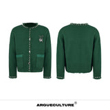 Pearl-Trim Shimmer Knit Cardigan - product image 5