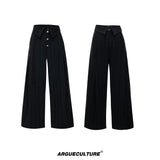 Embroidered Wide-Leg Trousers - variant image 8