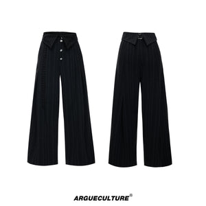 Embroidered Wide-Leg Trousers - variant image 8