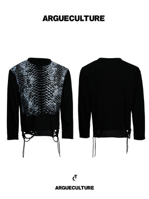 Gradient Python-Print Long-Sleeve Tee - product image 2