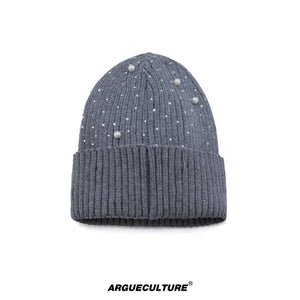 Rhinestone Knit Hat - product image 5