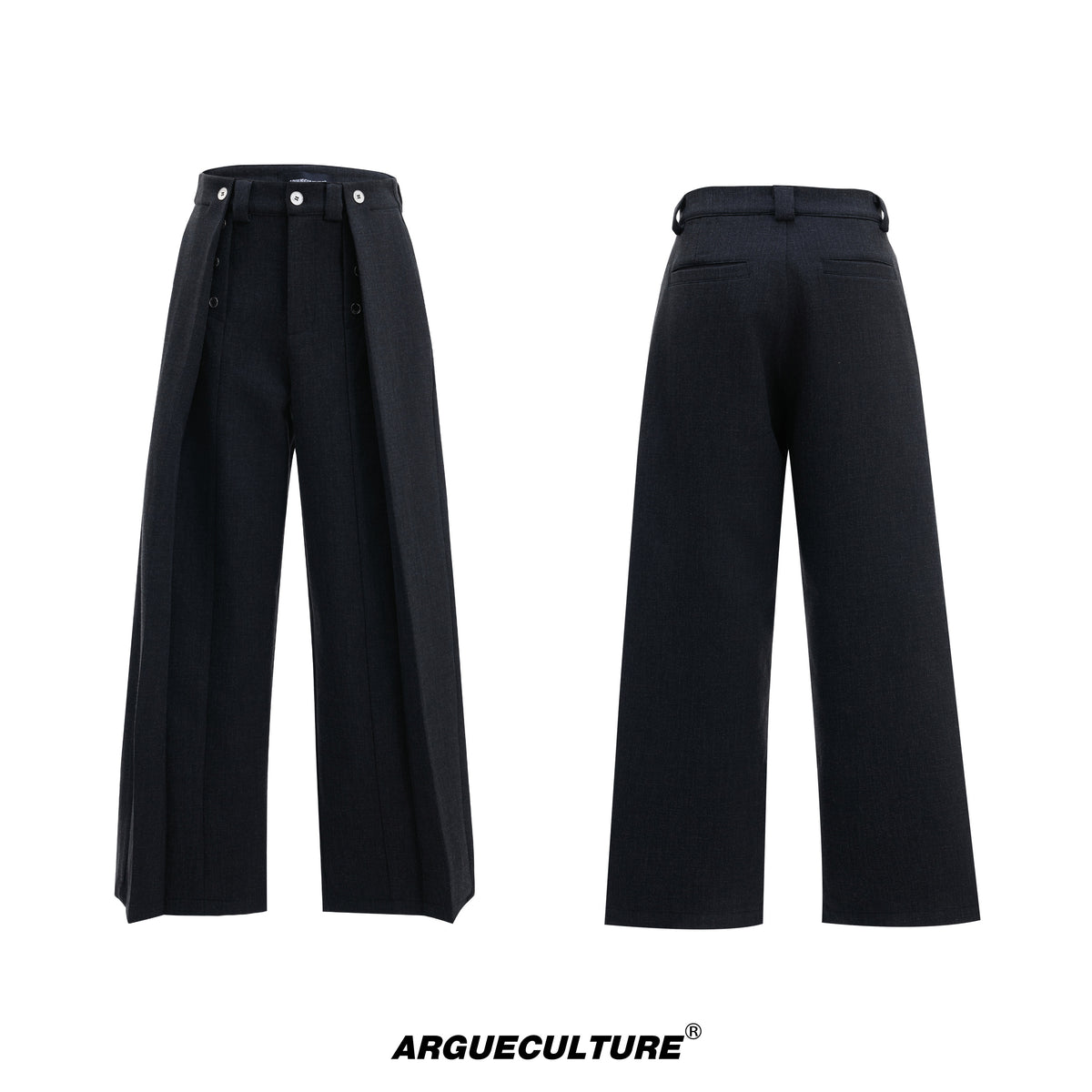 Deconstructed Pleated Trousers - product image 5