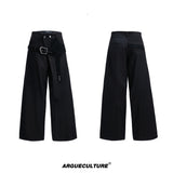 Cotton Crocodile-Panel Straight-Leg Pants - product image 5