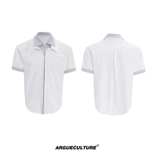 Striped Faux Two-Piece Shirt - product image 5