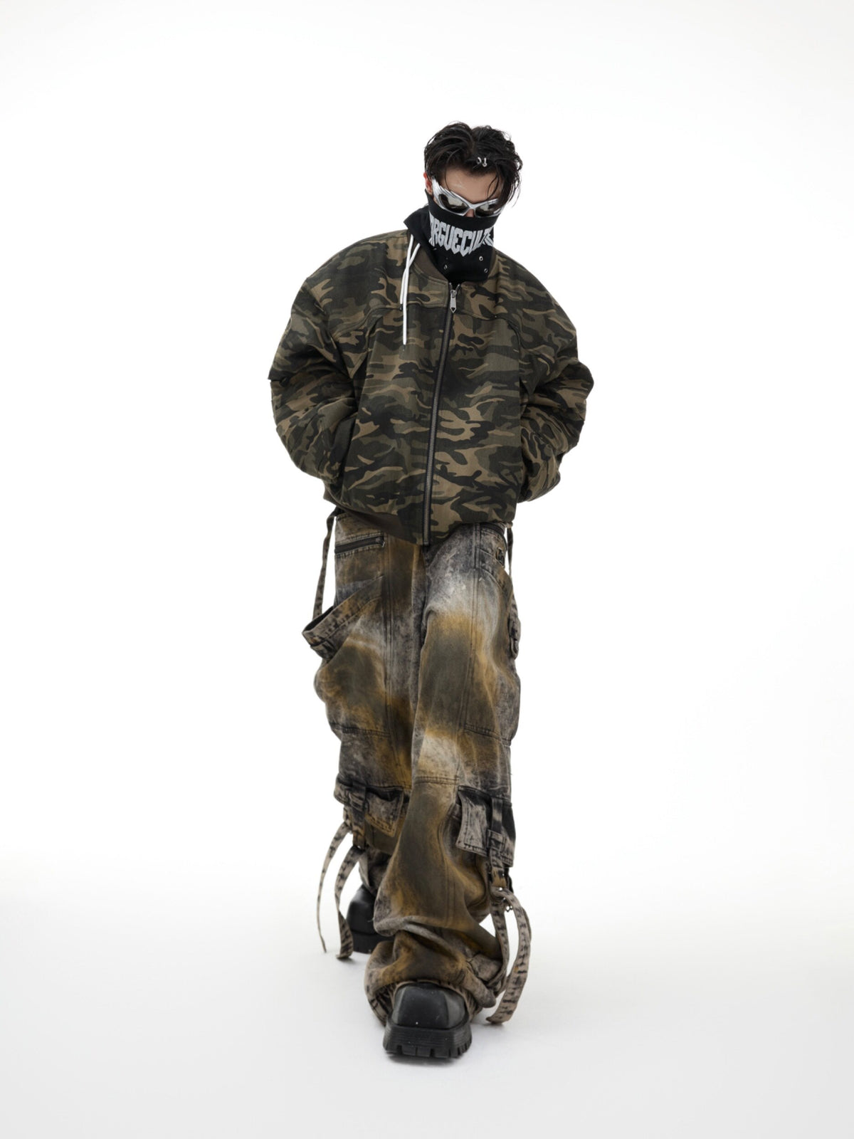 Camouflage Cotton Bomber Jacket - product image 3