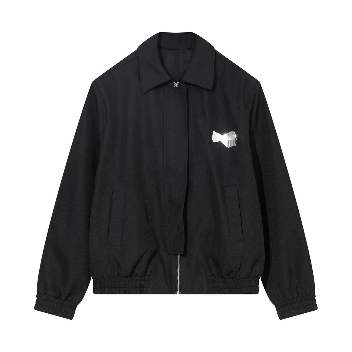 Cropped Oversized Zip Jacket - product image 5