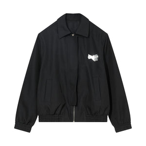 Cropped Oversized Zip Jacket - product image 5