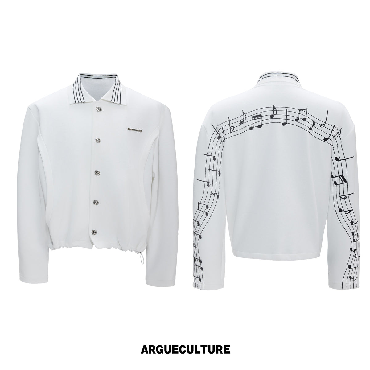Music Note Polo-Collar Top & Pants - product image 5