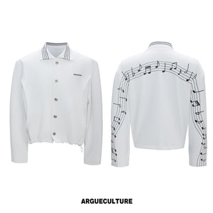 Music Note Polo-Collar Top & Pants - product image 5