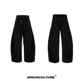 Deconstructed Relaxed Straight-Leg Trousers - product image 5