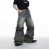 Cutout Washed Jeans - product image 5