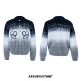 Snake Motif Color-Block Sweater - product image 5